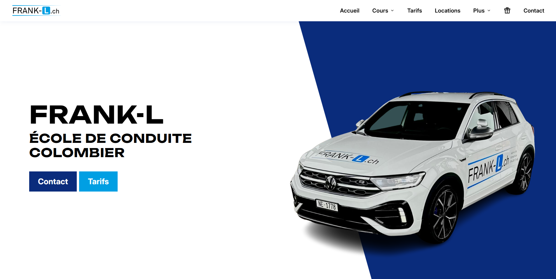 Nouveau site de Frank-L Auto École